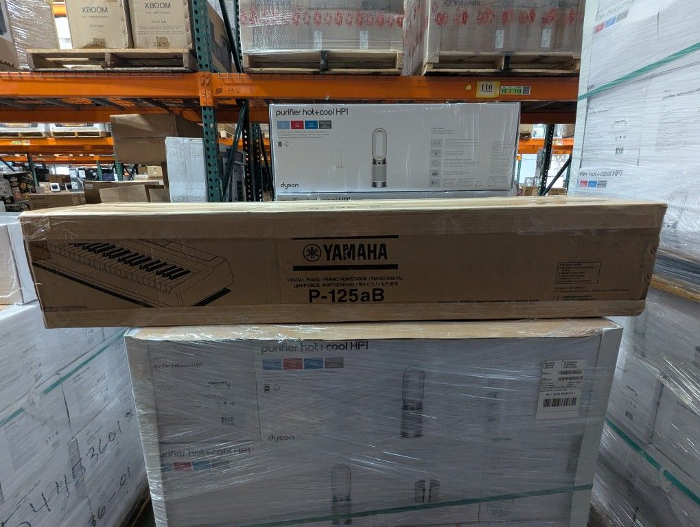 Yamaha P125AB 88-Key Digital Piano (Black)