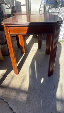 Wood End Tables Set of 2