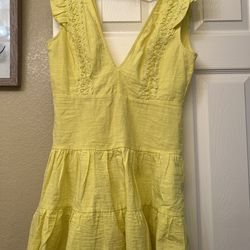 Yellow Sun Dress $7 Size M