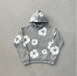 Grey denim tears jacket