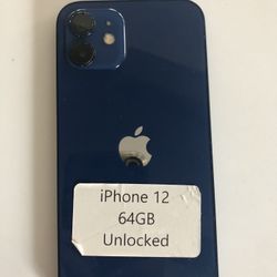 Iphone 12 64 GB Unlocked!!
