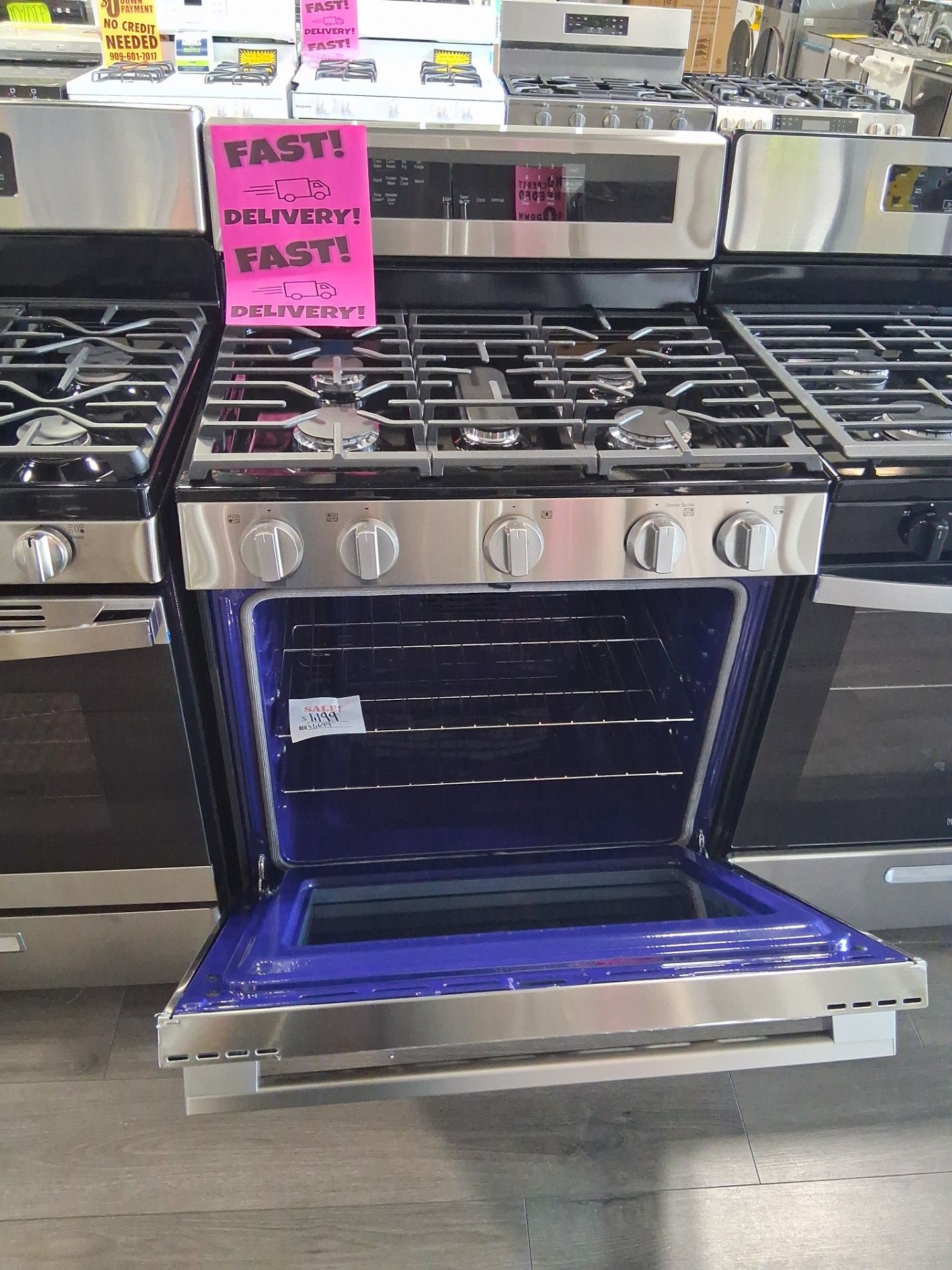 Estufas stainless en pagos! PAY LATER-with warranty