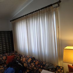 Sheer Vintage Jc Penny Custom Curtains