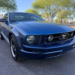 2007 FORD MUSTANG PREMIUM, LOW MILES, V6, NICE CAR, COLD AC, FINANCE AVAILABLE 🚘
