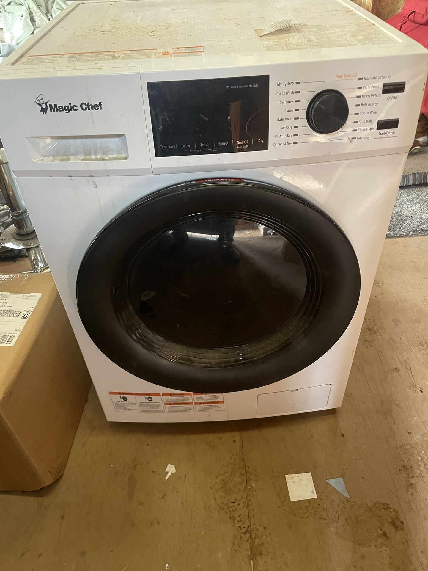 Washer, dryer combo