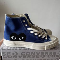 Come Des Garcons Converse (CDG) Blue Size 8.5