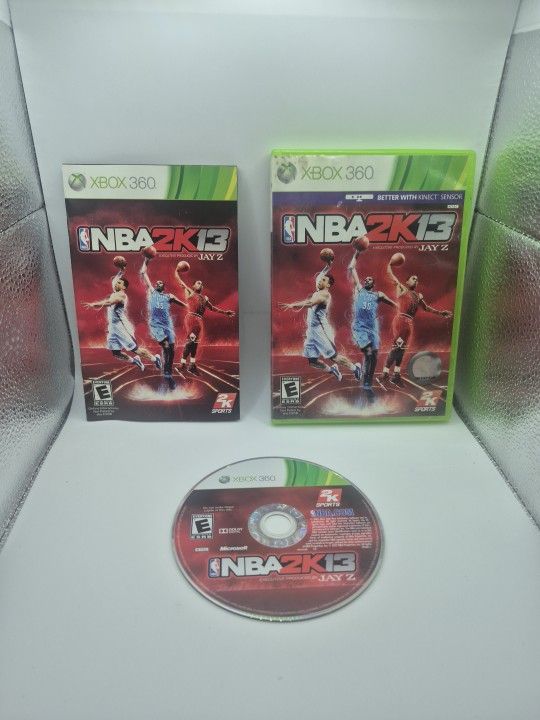 NBA 2K13 Microsoft Xbox 360 Video Game 2k Sports Produced By Jay Z