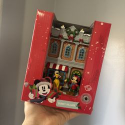 Disney LED Christmas Village Mickey Pluto House 2025 Aldis Exclusive Light up