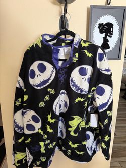 Nightmare Before Christmas Fleece Pullover