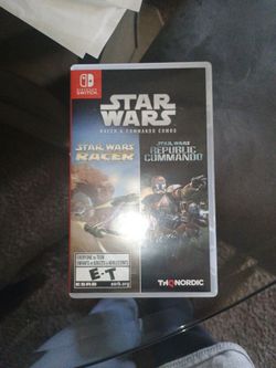 Nintendo Switch Star Wars Racer and Commando Combo Game