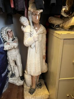 Indian Statue With Baby 