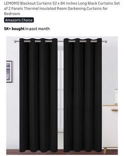 Black Out Curtains