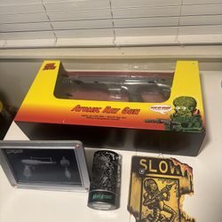 Mars Attack Gun Sign Candle Light Atomic Ray Gun Mistgun Prop