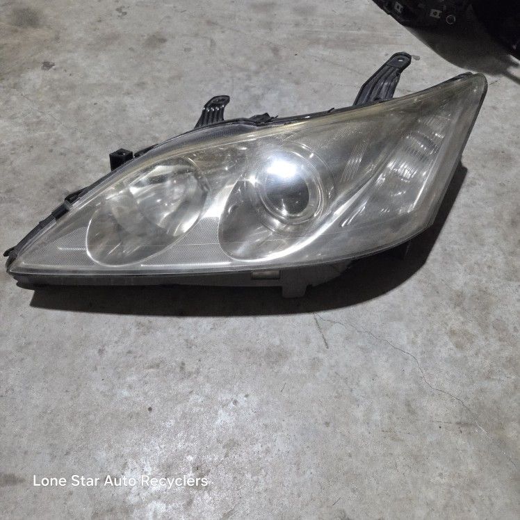 2007 to 2009 Lexus ES350 Left Headlight