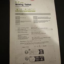 New Pink Writing Tablet 