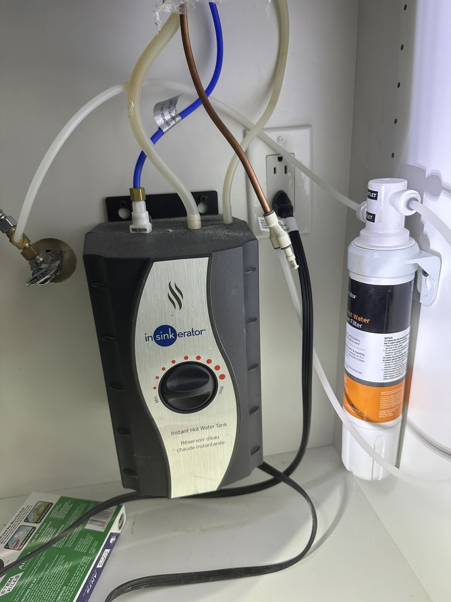 Complete Instant Hot Water Dispenser With Filter