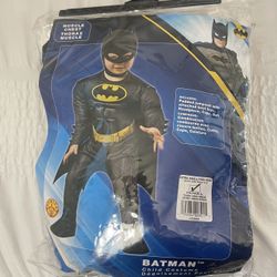 Batman Costume 3-4T