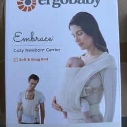 Embrace Knit Newborn Carrier - Cream