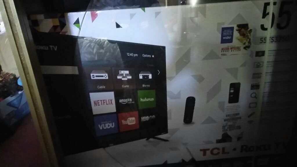 55" TLC Roku Smart TV