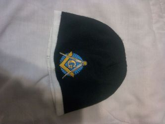 Black Mason Winter Skull Cap.