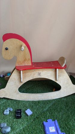 Hape Wooden Rocking Horse Toddler Toy