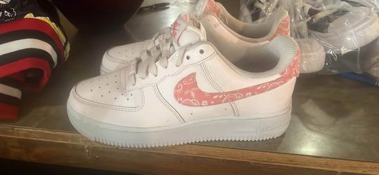 Air Force 1 pink paisleys
