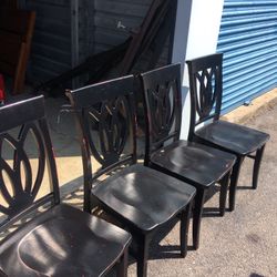 Pier 1 Dining Chairs (as pictured- structurally good)