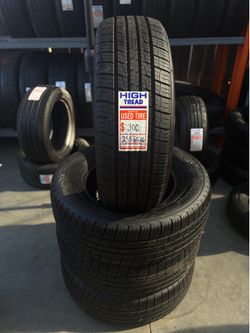 Set used tires 235/65/16