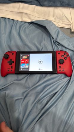 Nintendo switch with Hori joycons + dock/ charger