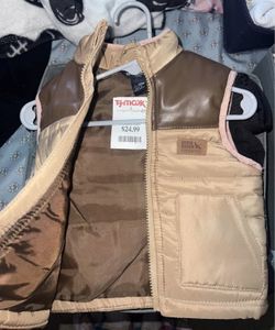 Baby Boys Brand New Puffer Vest 