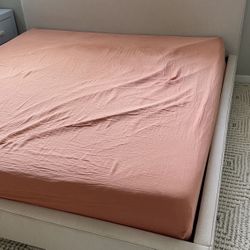 King Upholstered Bed Frame