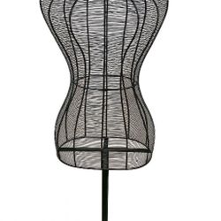 wire dress form mannequin or wire mannequin torso.