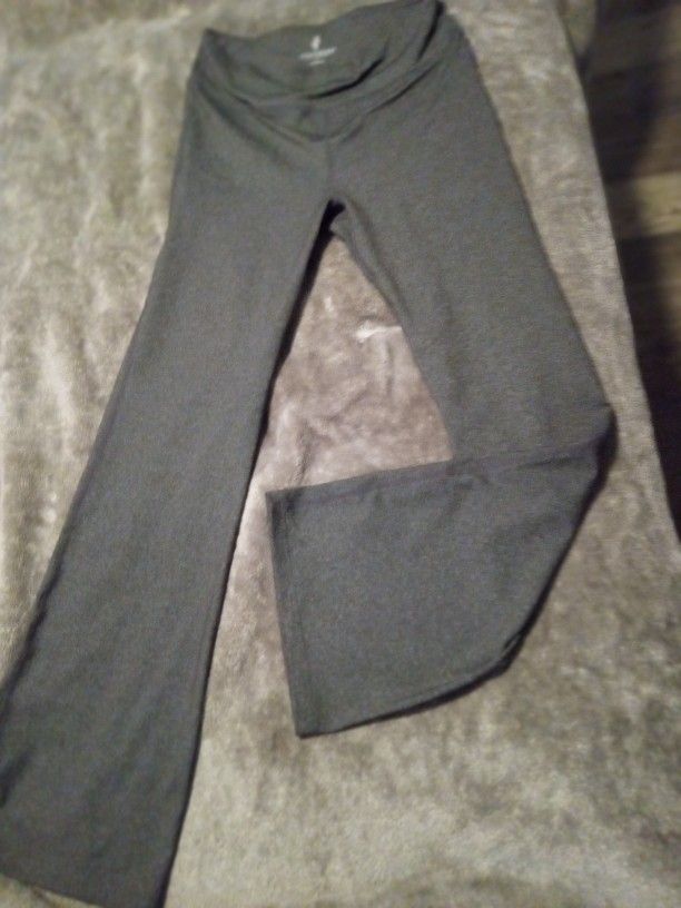 Skechers Women's Gray Boot Cut Flare Pants 