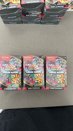 Pokemon chaos rising bundles sealed