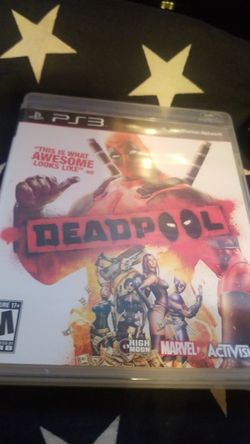 DEADPOOL GAME CASE ONLY(PS3)