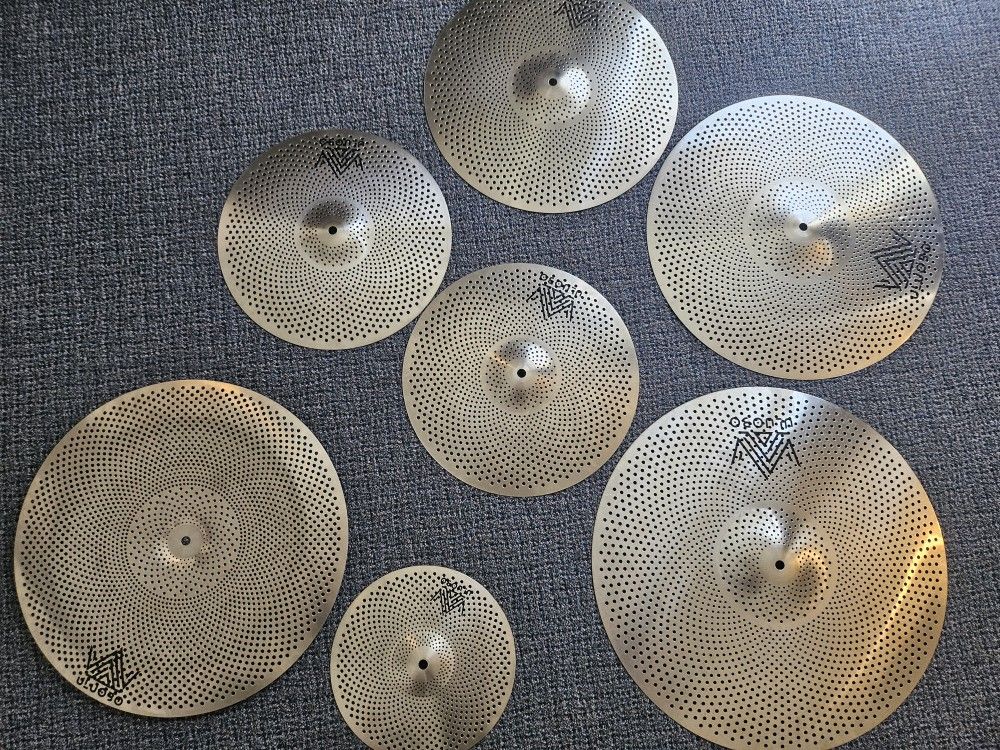Quiet Cymbal Pack 7 Piece ULUOBO