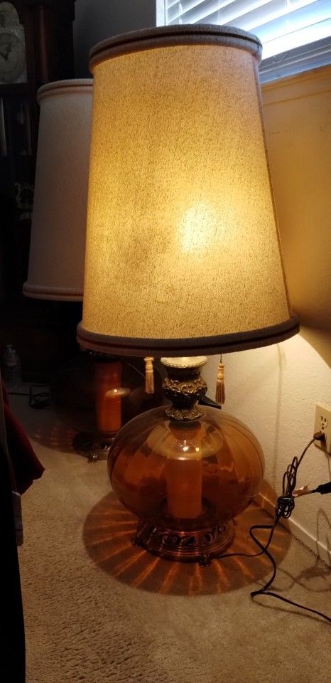 Vintage antique Tall Lamps