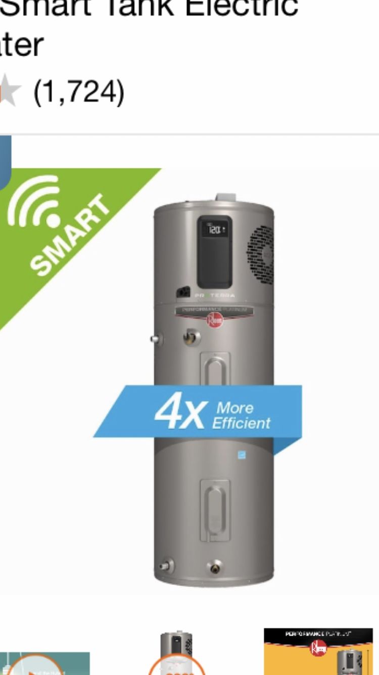 Rheem Performance Platinum 50 10 Year Hybrid High Efficiency