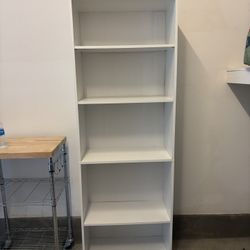 White IKEA BILLY Bookcase
