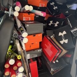 New Cleats And Bats Gloves 