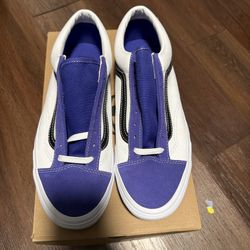 Vans Style 36 'Retro Sport - White Royal' VN0A3DZ3WZ9 Men's Shoes SZ 11