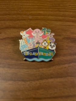 Disney It's A Small World Boat Animals Pin 2023