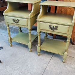 Green End Tables