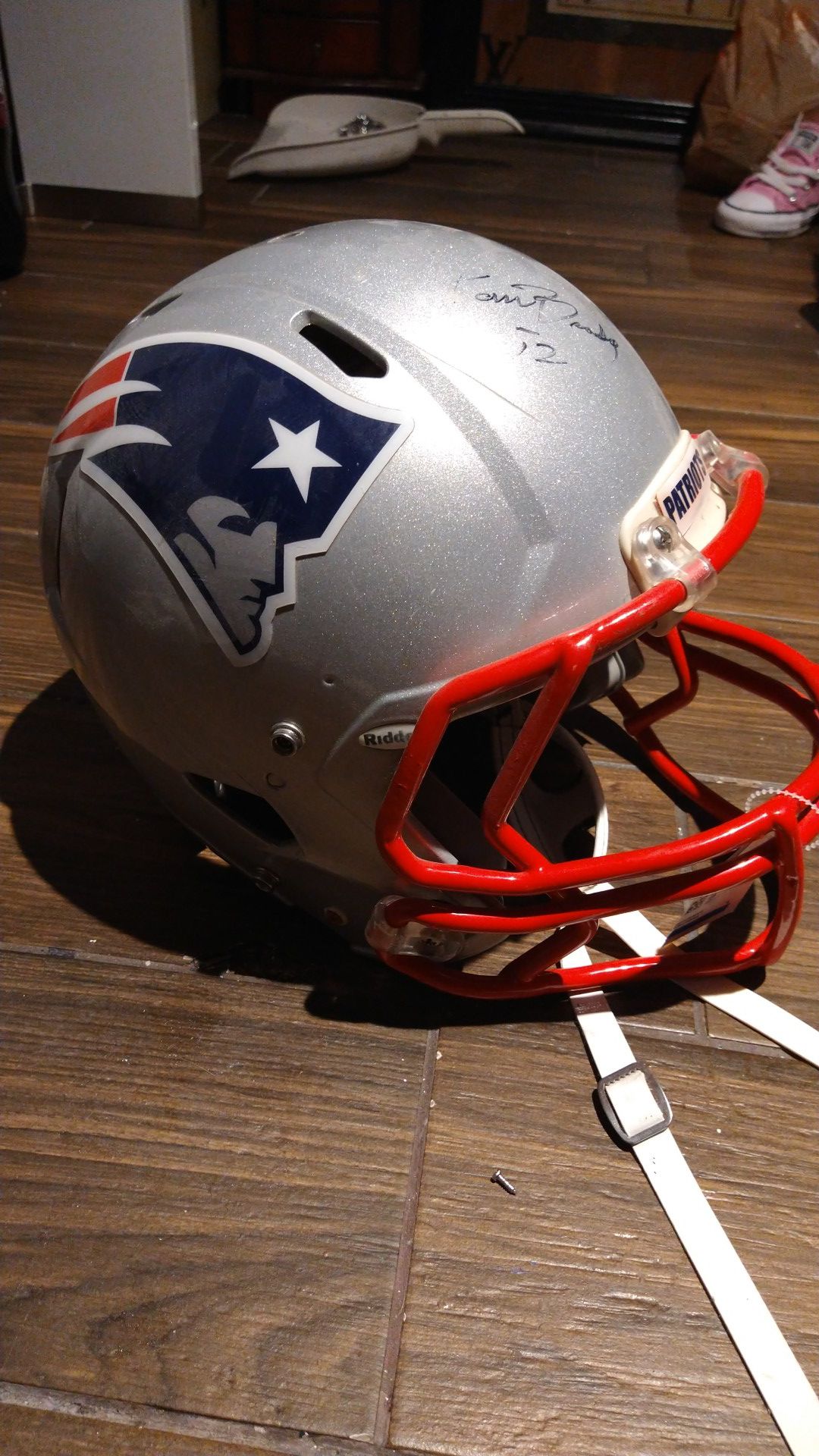 New England Patriots Helmet (most likely replica)