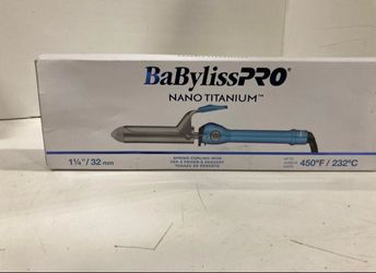 BaBylissPRO Nano Titanium Spring Curling Iron 1¼"