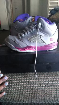 Girl jordan5 size 11c