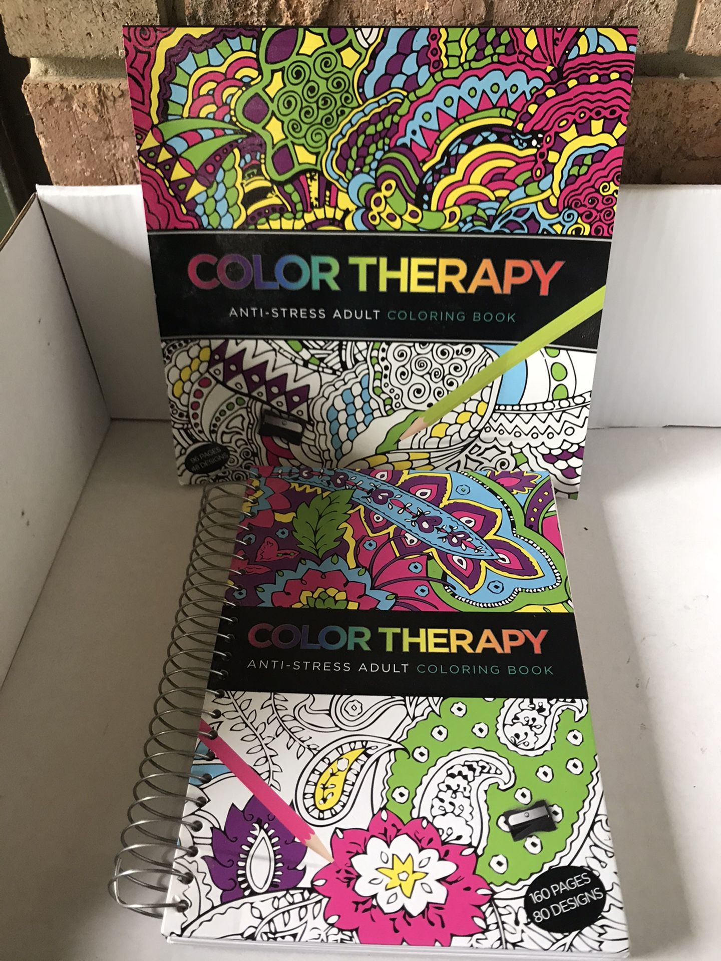 Color Therapy Coloring Books