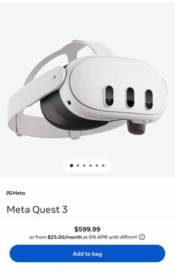 Meta Quest 3 VR Headset