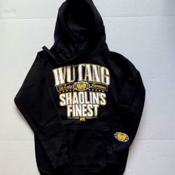 🔴Wu-Wear Hoodie Size Small Wu-Tang Clan Black Sweater Gza Ol Dirty Bastard