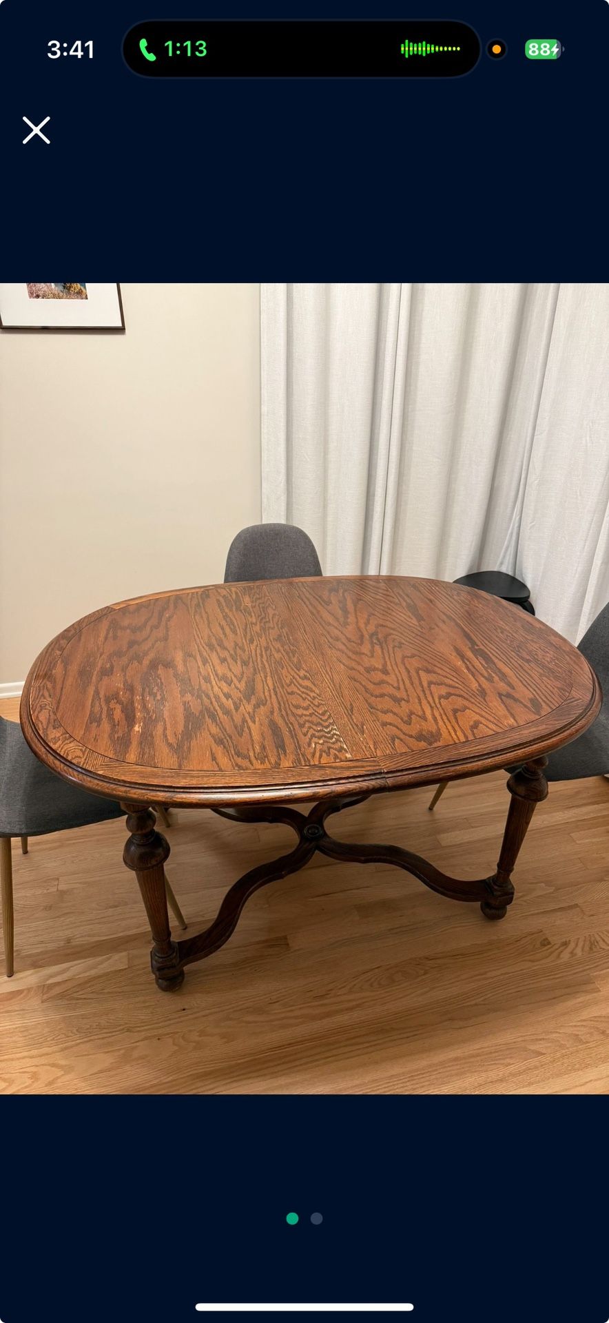 Oak Dining Table